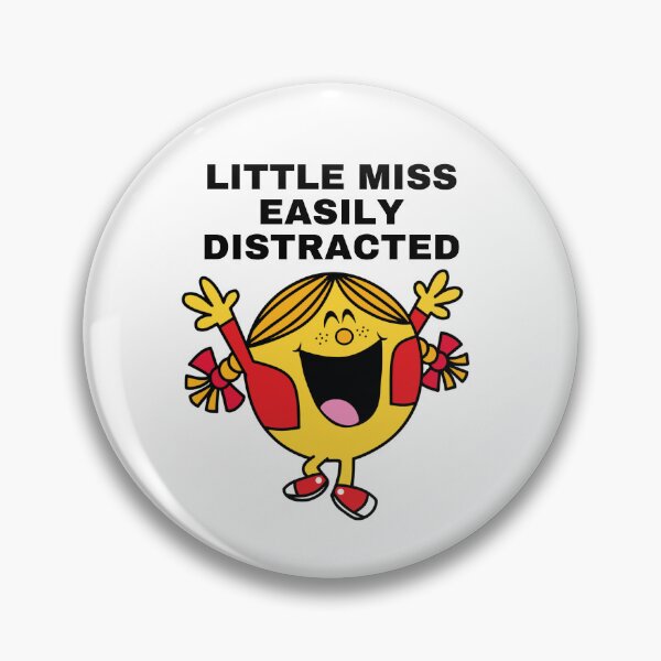 Item preview, Little Miss Easily Distracted  designed and sold by Comfy Creations.
