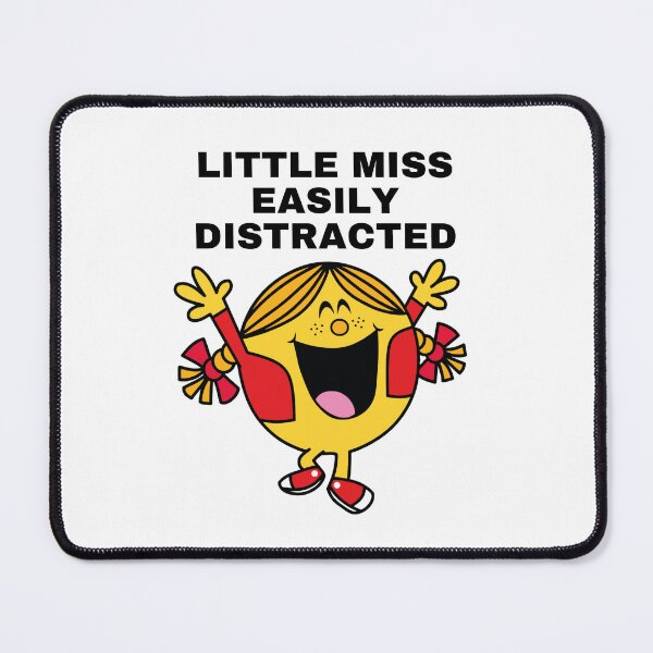 Item preview, Little Miss Easily Distracted designed and sold by Comfy Creations.