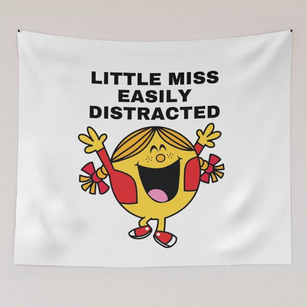 Item preview, Little Miss Easily Distracted  designed and sold by Comfy Creations.
