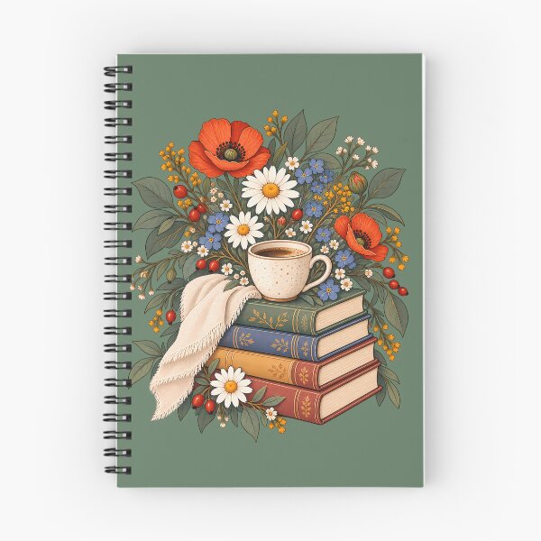 Item preview, Copy of Cozy Coffee, Books and Wildflowers  designed and sold by aleano2026.
