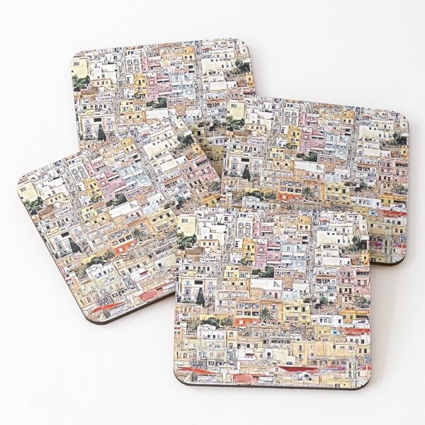Item preview, Houses on the hill, Ermoupoli designed and sold by paulboizot.