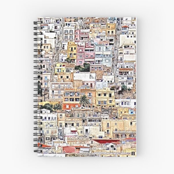 Item preview, Houses on the hill, Ermoupoli designed and sold by paulboizot.