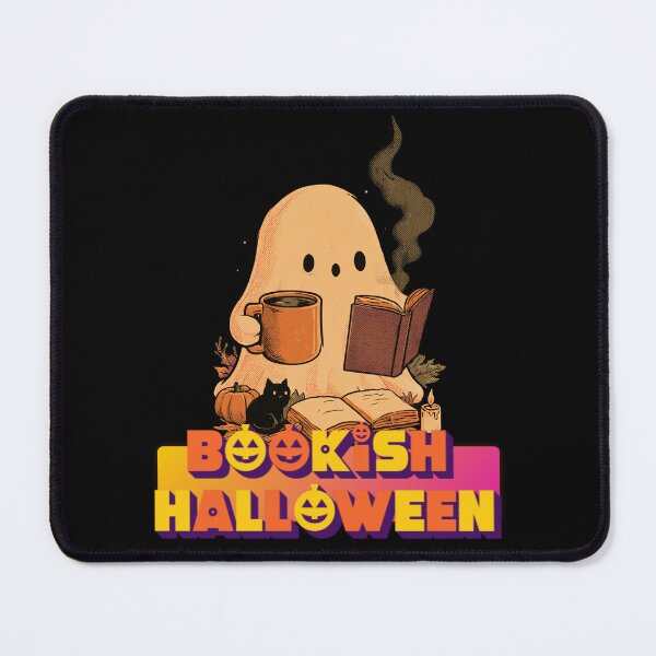 Item preview, Halloween Bookish Cozy Autumn Funny Ghosts Books Collection designed and sold by DarkRelicStudio.