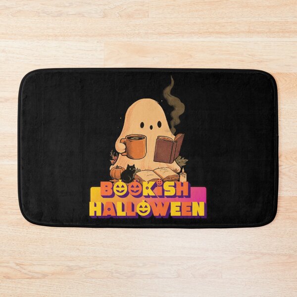 Item preview, Halloween Bookish Cozy Autumn Funny Ghosts Books Collection designed and sold by DarkRelicStudio.
