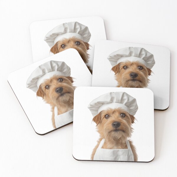 Item preview, Norfolk Terrier Chef Dog Funny Cooking Apron Hat Cute Pet Portrait designed and sold by LazyOwlStore.