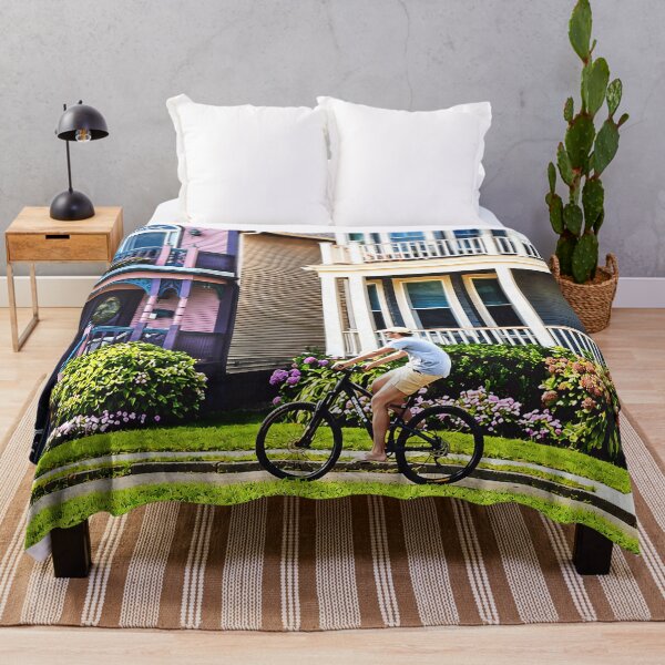 Item preview, Ocean Grove NJ – Riding Along Ocean Pathway designed and sold by Susan Savad.