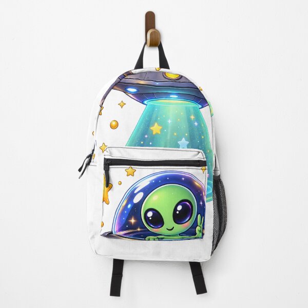 Item preview, Cute Alien UFO Space Adventure designed and sold by TinyWeird.