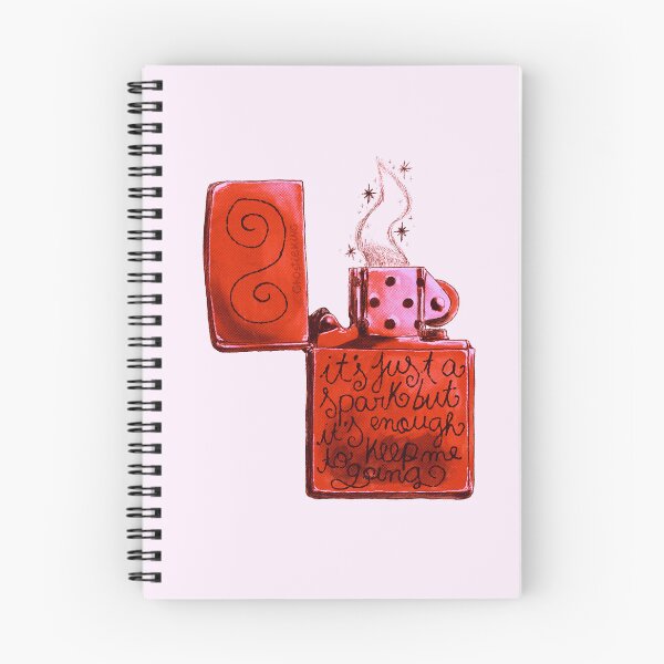 Item preview, It's Just A Spark Red Lighter designed and sold by ghostieking.