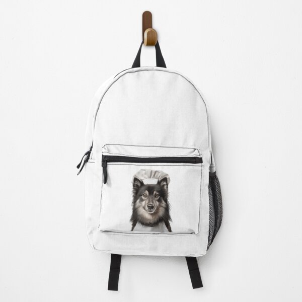 Item preview, Finnish Lapphund Chef Dog Funny Cooking Apron Hat Cute Pet Portrait designed and sold by LazyOwlStore.