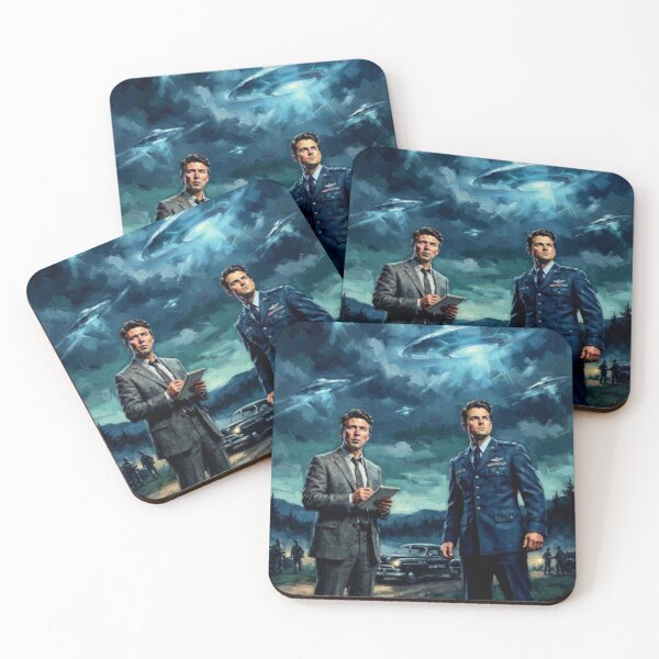 Item preview, Project Blue Book Sci-Fi Mystery Fine Art Tribute designed and sold by Art's Diner.