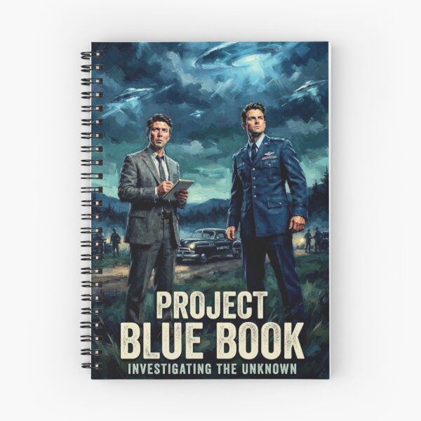 Item preview, Project Blue Book Sci-Fi Mystery Fine Art Tribute designed and sold by Art's Diner.