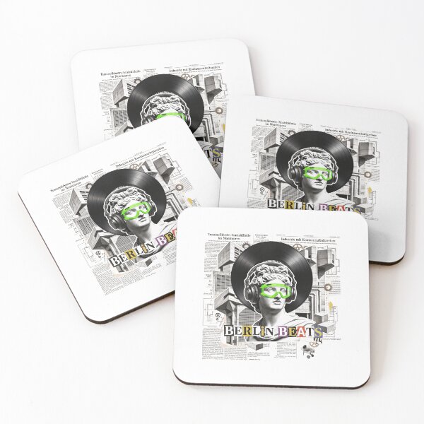 Item preview, Berlin Collage - German Food & Techno Art  designed and sold by OzzFrequency.