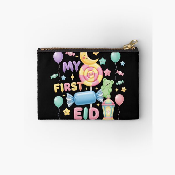 Item preview, My First Eid Candy Moon (V.1) – Cute Pastel Islamic Baby Eid Design designed and sold by D-Islamic.