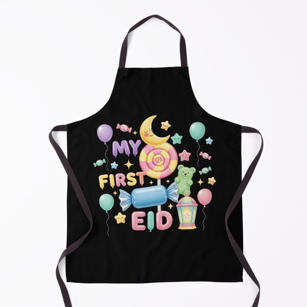 Item preview, My First Eid Candy Moon (V.1) – Cute Pastel Islamic Baby Eid Design designed and sold by D-Islamic.