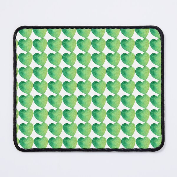 Item preview, Green Watercolor Heart designed and sold by White Rabbit Design .