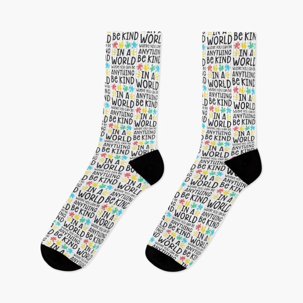 Item preview, Autism Teacher In A World Where You Can Be Anything Be Kind LIMITED EDITION designed and sold by BorranivmaStudi.