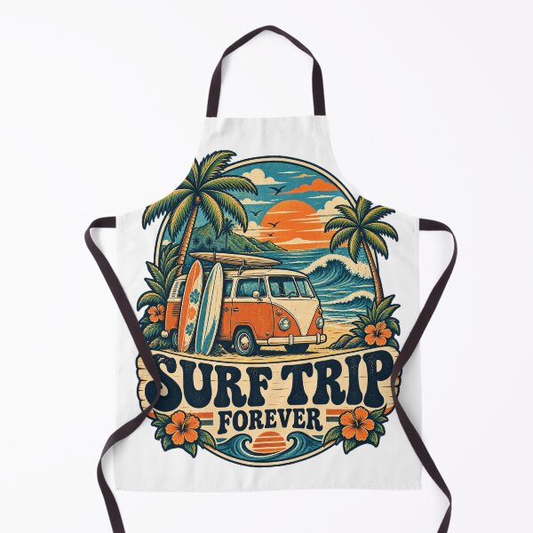 Item preview, Vintage Camper Van & Tropical Beach designed and sold by urbinet.