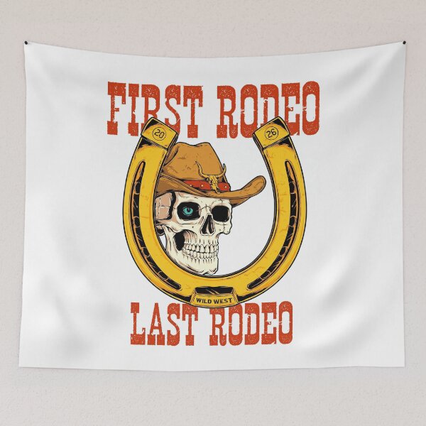 Item preview, Wild West Rodeo Skull designed and sold by Electric0ddity.