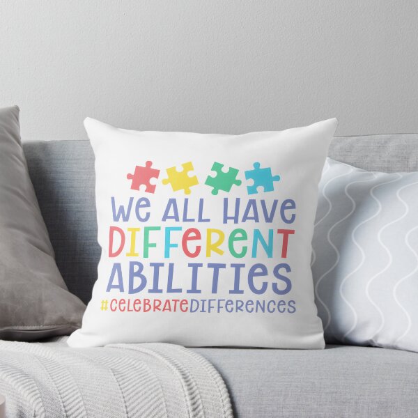 Item preview, Autism Teacher: We All Have Different Abilities LIMITED EDITION designed and sold by BorranivmaStudi.
