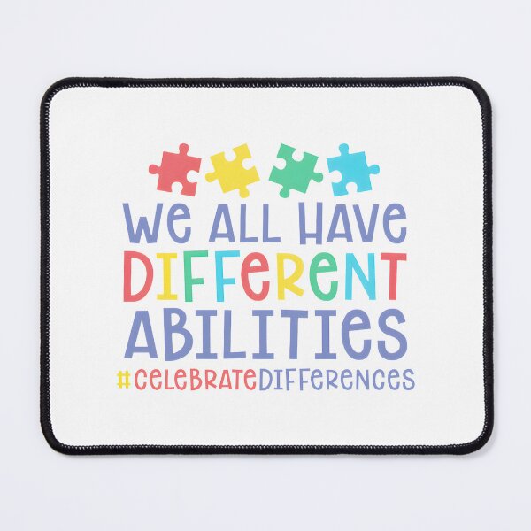 Item preview, Autism Teacher: We All Have Different Abilities LIMITED EDITION designed and sold by BorranivmaStudi.