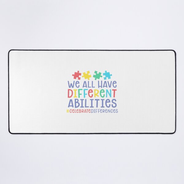 Item preview, Autism Teacher: We All Have Different Abilities LIMITED EDITION designed and sold by BorranivmaStudi.