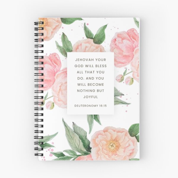 Item preview, JW Personal Study notebook designed and sold by Joyfully Organized.