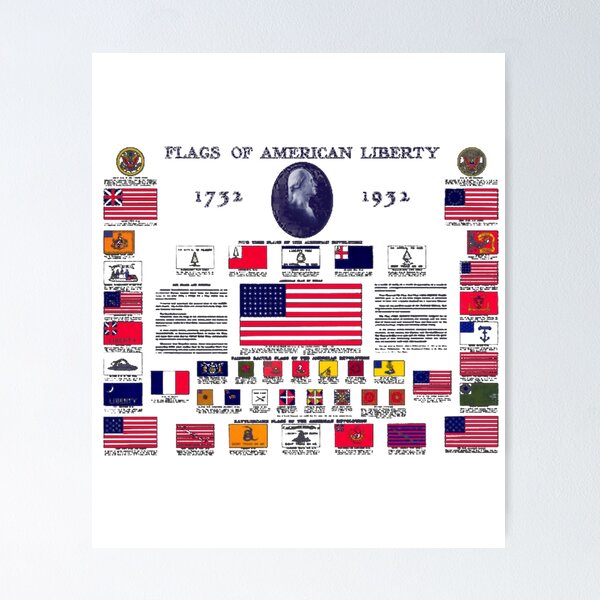 Item preview, 1932 Flags Of American Liberty designed and sold by guerdouhhamada.