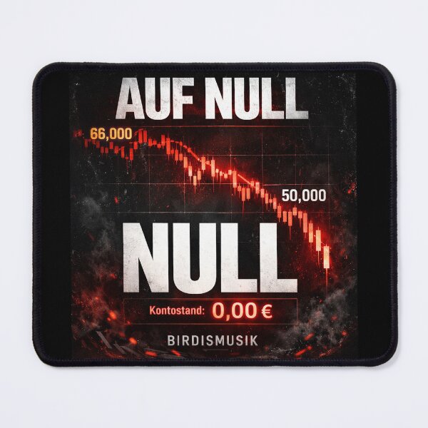 Item preview, Bitcoin Crash – Zero Account Balance Design designed and sold by smallbirdart.