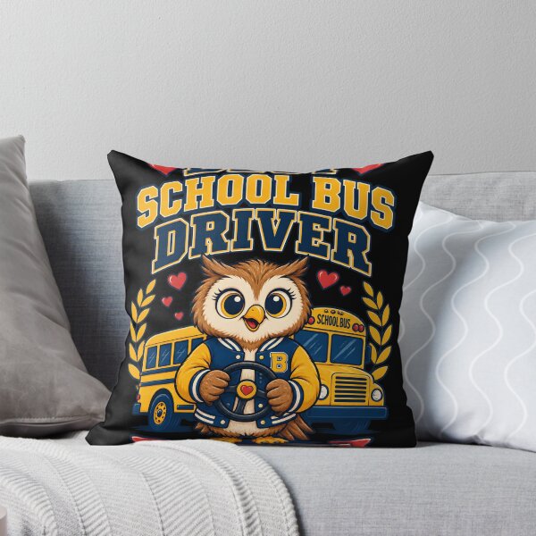 Item preview, Best School Bus Driver – Cute Owl Valentine Appreciation designed and sold by Ajdaprint.