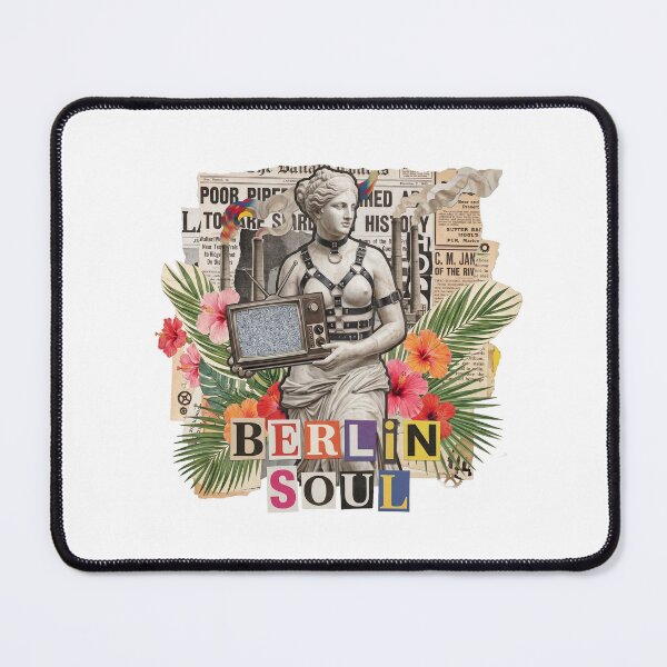 Item preview, Berlin Collage - German Food & Techno Art designed and sold by OzzFrequency.