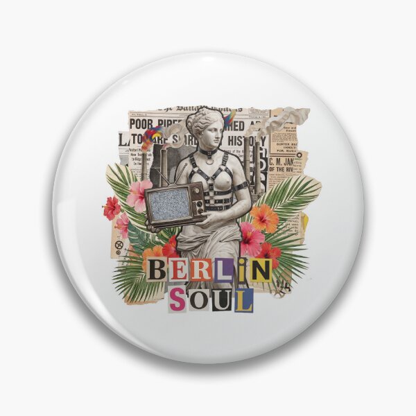 Item preview, Berlin Collage - German Food & Techno Art  designed and sold by OzzFrequency.