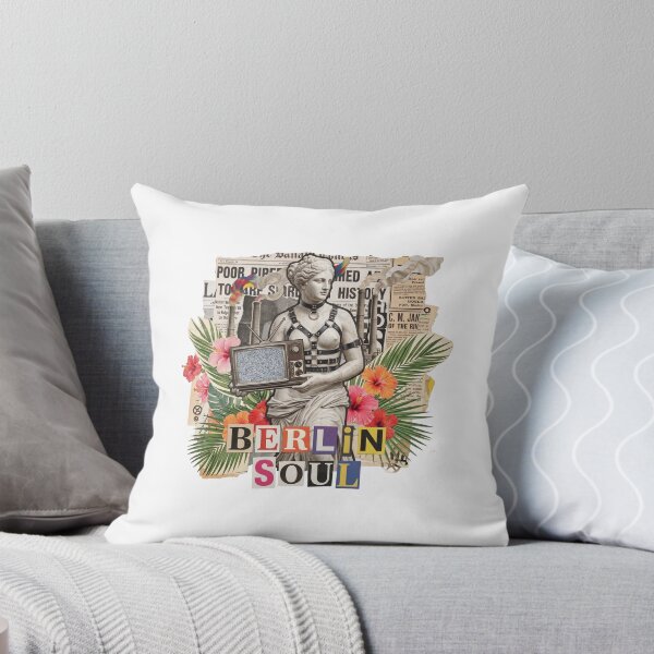 Item preview, Berlin Collage - German Food & Techno Art  designed and sold by OzzFrequency.