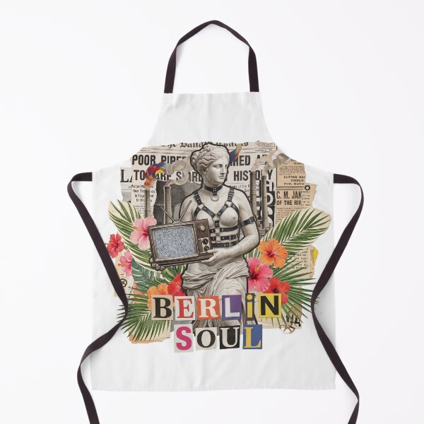 Item preview, Berlin Collage - German Food & Techno Art designed and sold by OzzFrequency.