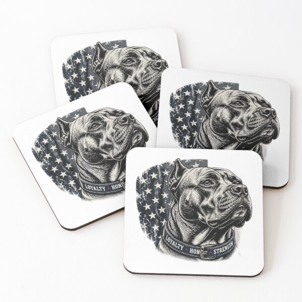 Item preview, American Pitbull Art designed and sold by PAWMORAA.