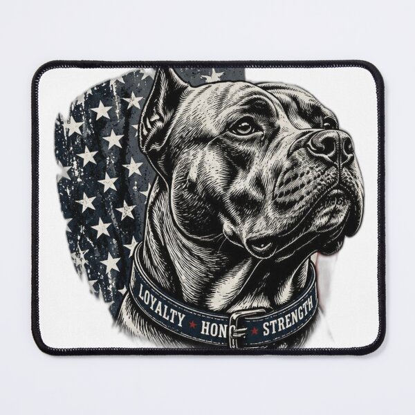 Item preview, American Pitbull Art designed and sold by PAWMORAA.
