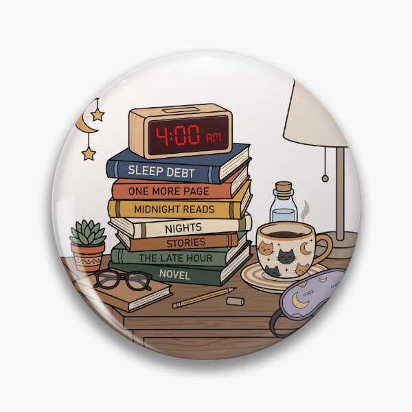 Item preview, Introvert Bookworm Cozy Night Reading Habit designed and sold by PrintivoraHub.