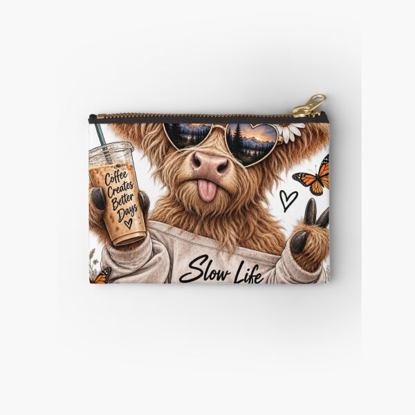 Item preview, Highland Cow Coffee Dreams designed and sold by ⭐ AURA STUDIO.