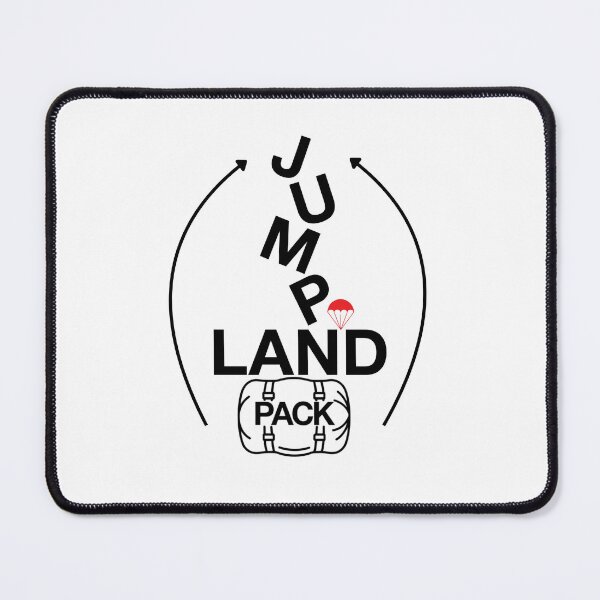 Item preview, Jump Land Pack Funny Skydiving Skydiver designed and sold by BeaBuzz.