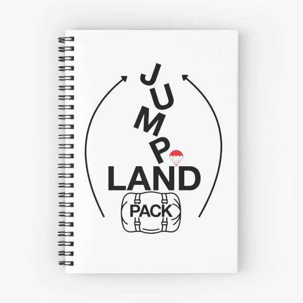 Item preview, Jump Land Pack Funny Skydiving Skydiver designed and sold by BeaBuzz.