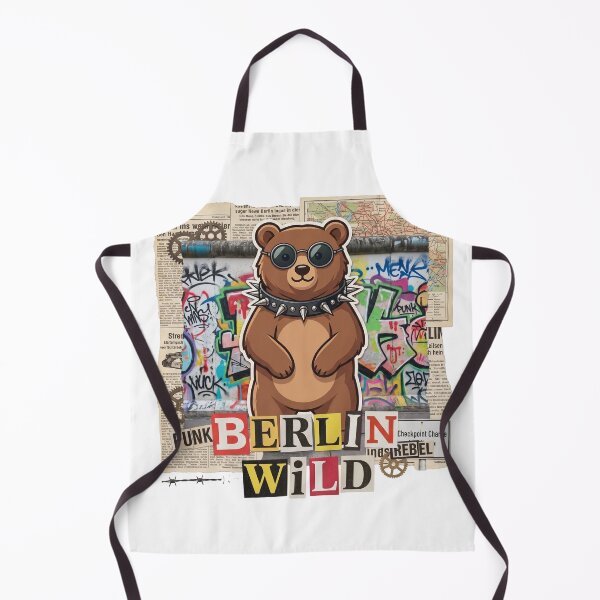Item preview, Berlin Collage - German Food & Techno Art designed and sold by OzzFrequency.