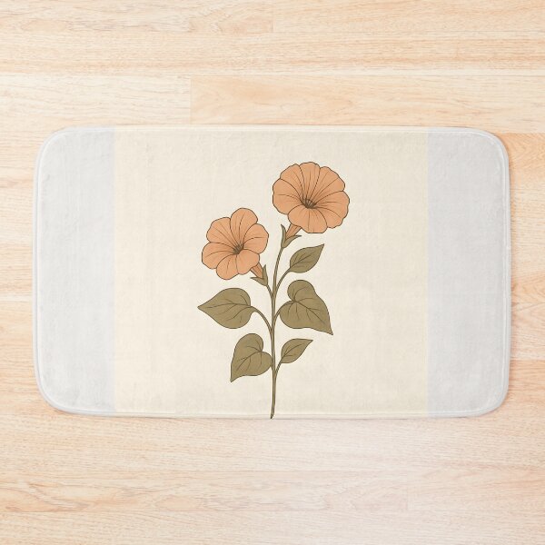 Item preview, September Morning Glory Birth Flower, Vintage Botanical Floral Wall Art designed and sold by NarjaShop.