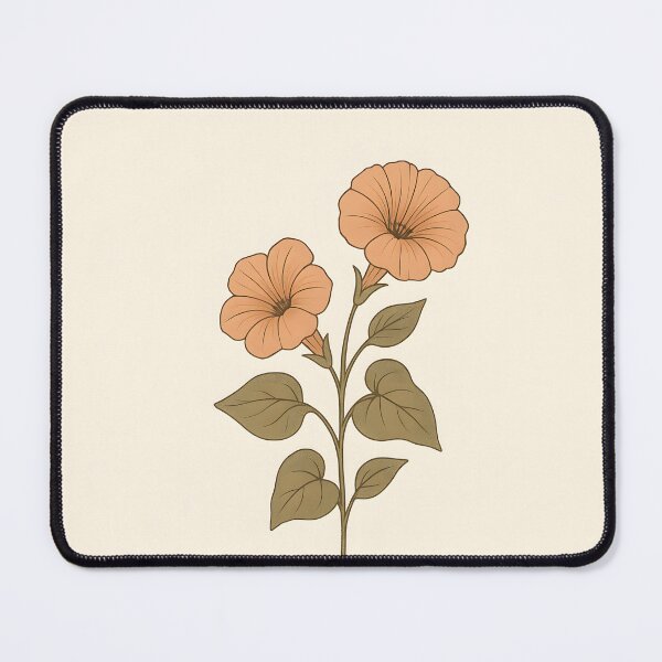 Item preview, September Morning Glory Birth Flower, Vintage Botanical Floral Wall Art designed and sold by NarjaShop.