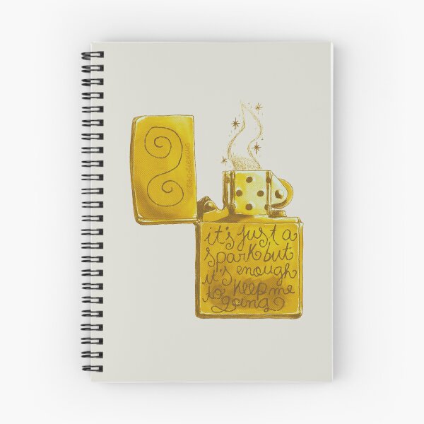 Item preview, It's Just A Spark Yellow Lighter designed and sold by ghostieking.