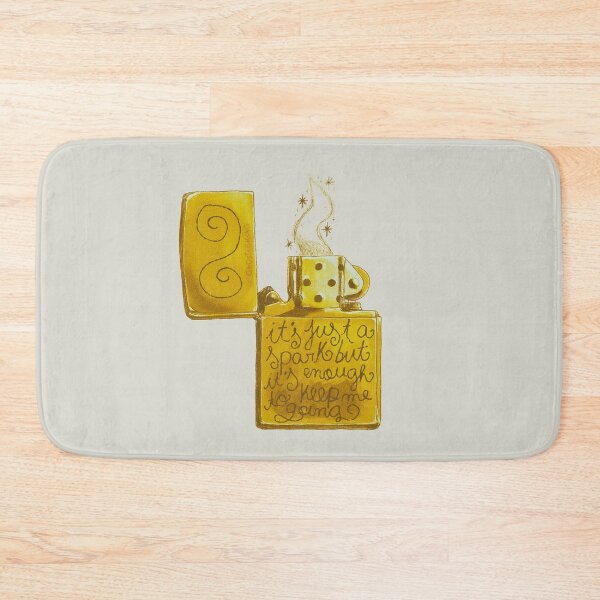 Item preview, It's Just A Spark Yellow Lighter designed and sold by ghostieking.