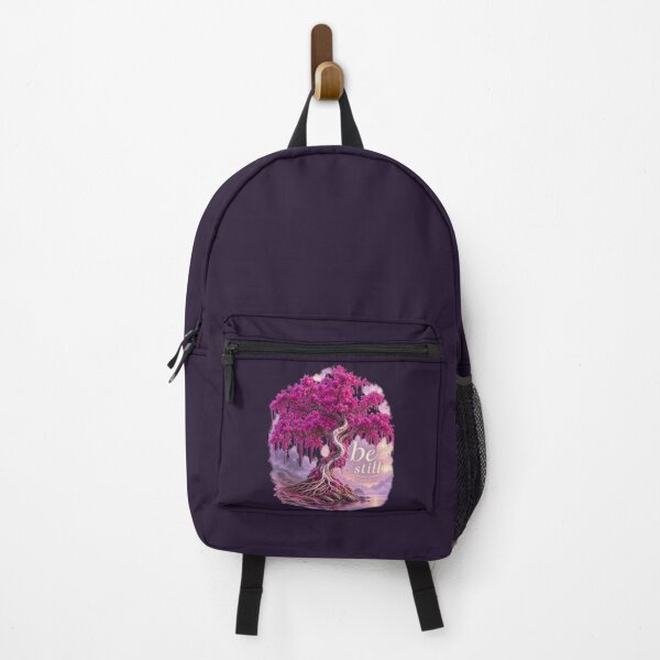 Item preview, Be Still Psalm 46:10 – Pink Blossom Tree Christian Faith Art designed and sold by LakeshoreLegendsAndLight .