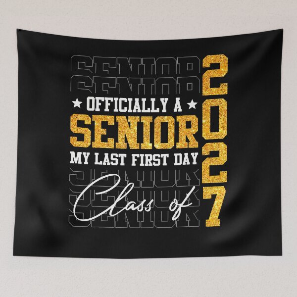 Item preview, My Last First Day Senior Year Class Of 2027 Back To School designed and sold by Fereskabilon.