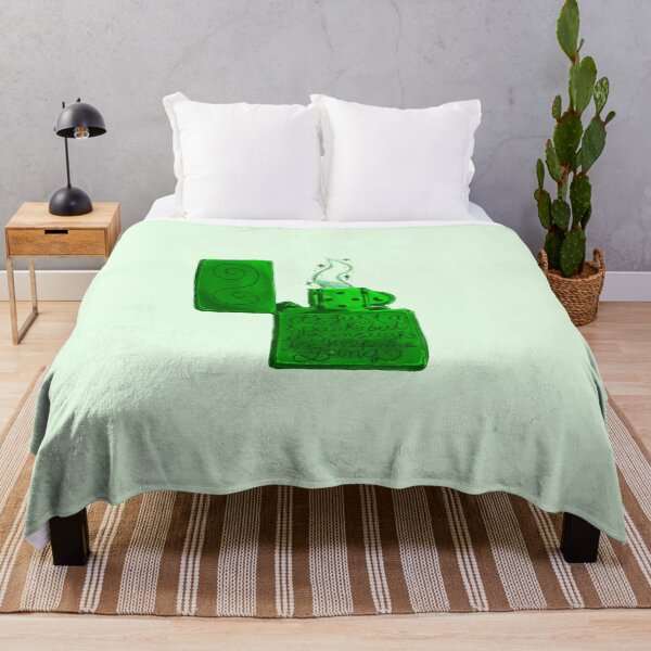 Item preview, It's Just A Spark Green Lighter designed and sold by ghostieking.