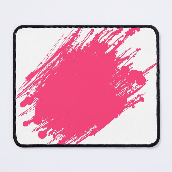 Item preview, Vibrant Pink Paint Splatter Ink Paint Scribble Graphic designed and sold by AyaanArtStudio.