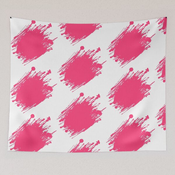 Item preview, Vibrant Pink Paint Splatter Ink Paint Scribble Graphic designed and sold by AyaanArtStudio.