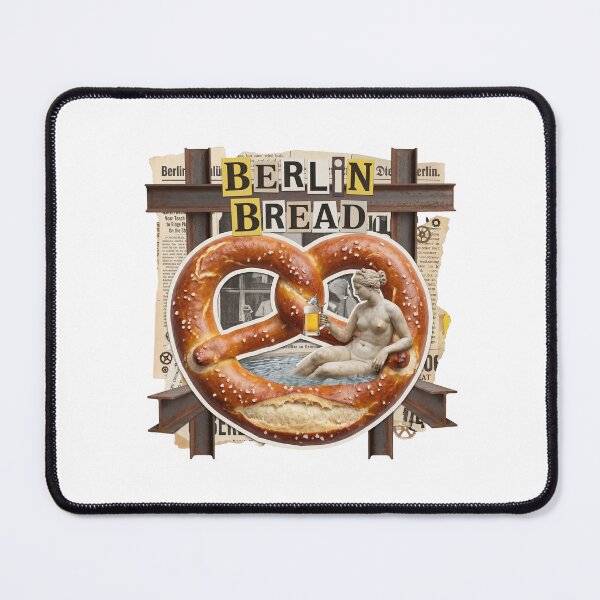 Item preview, Berlin Collage - German Food & Techno Art designed and sold by OzzFrequency.